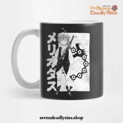 Meliodas Of Wrath (White) Mug