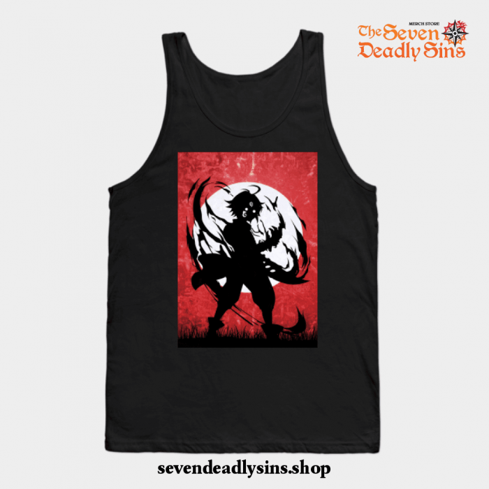 Meliodas Rage Tank Top Black / S