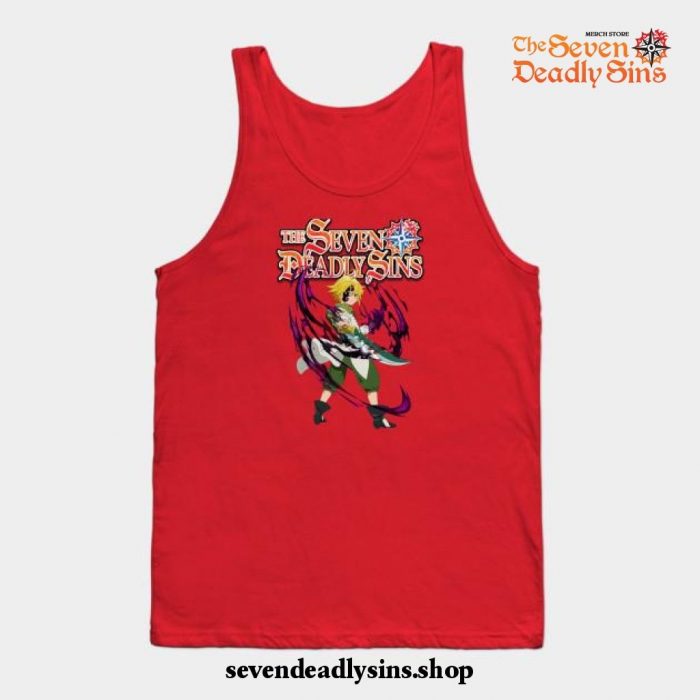 Meliodas Tank Top Red / S