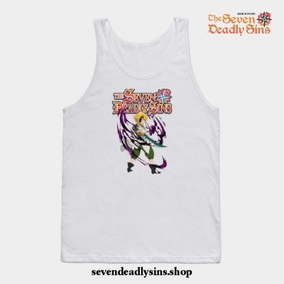 Meliodas Tank Top White / S