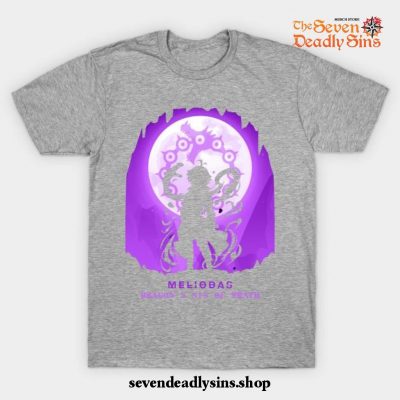 Meliodass Magic Style T-Shirt Gray / S