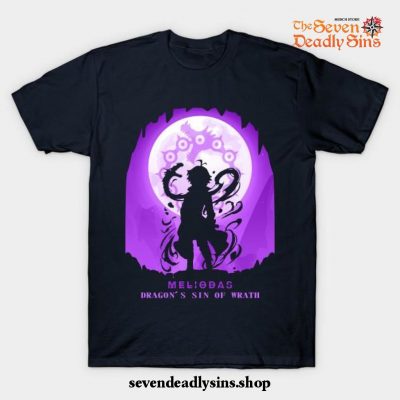 Meliodass Magic Style T-Shirt Navy Blue / S