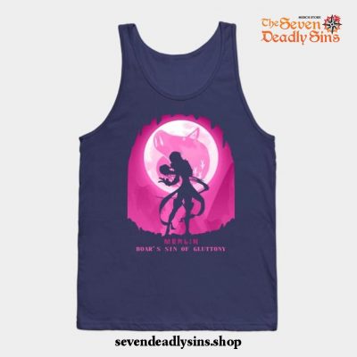 Merlin Tank Top Navy Blue / S