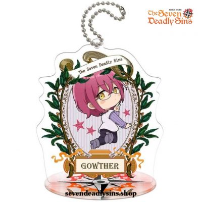 New Arrived Chibi The Seven Deadly Sins Characters Action Figure Keychain Cute Gowther