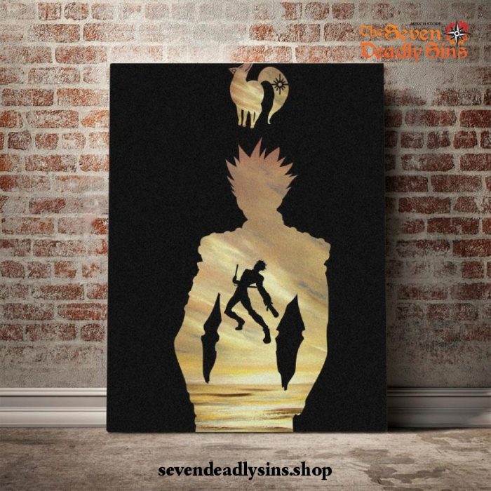 New Ban The Seven Deadly Sins Wall Art Home Decor