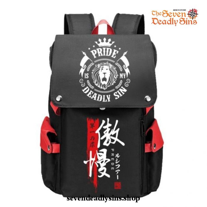 New Seven Deadly Sins Large Capacity School Backpack Type 01