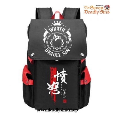 New Seven Deadly Sins Large Capacity School Backpack Type 03