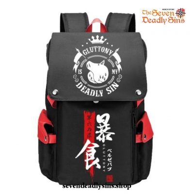 New Seven Deadly Sins Large Capacity School Backpack Type 06