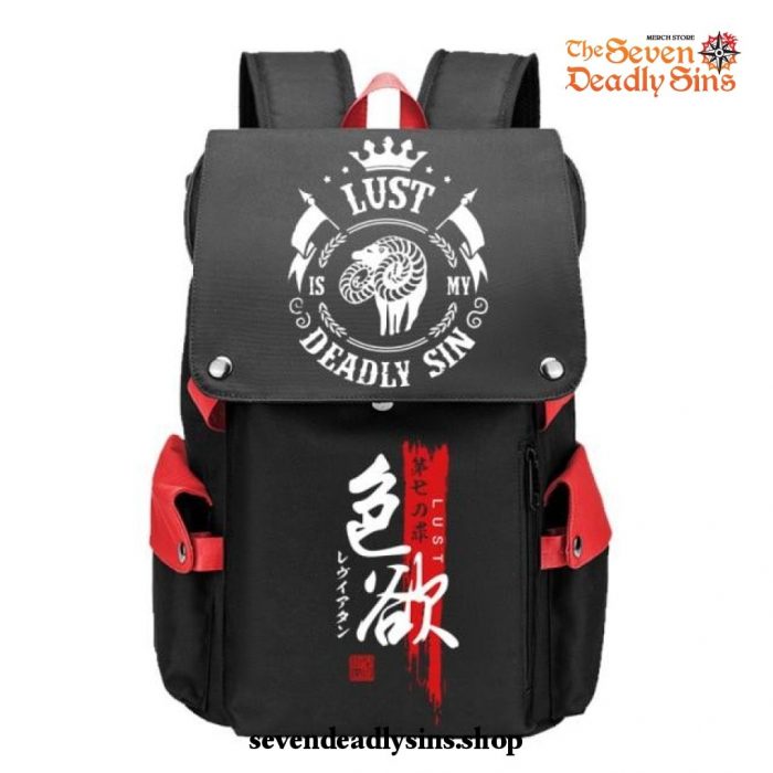 New Seven Deadly Sins Large Capacity School Backpack Type 07