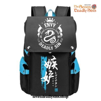 New Seven Deadly Sins Large Capacity School Backpack Type 09