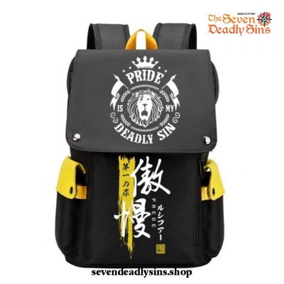 New Seven Deadly Sins Large Capacity School Backpack Type 15