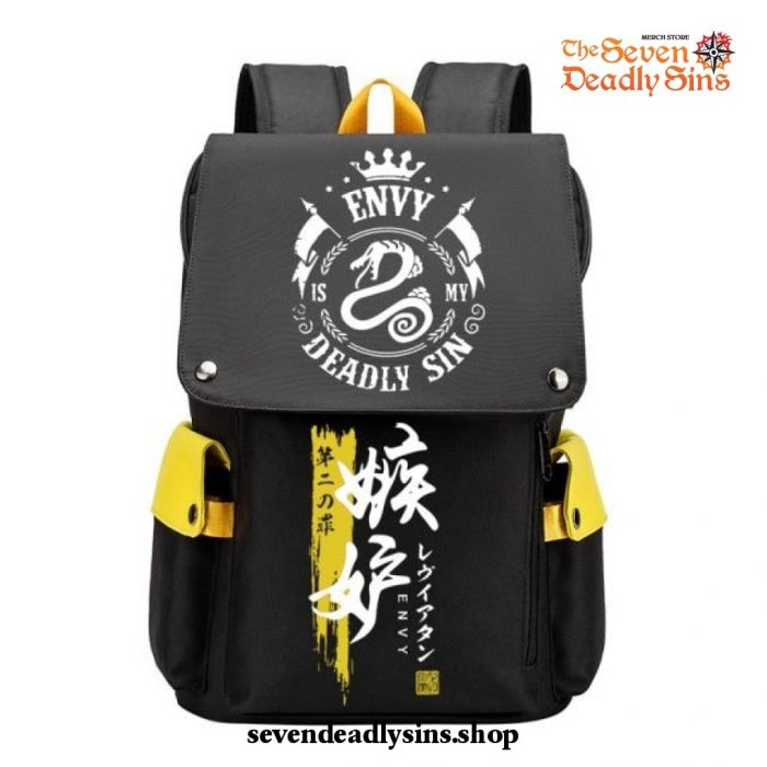 New Seven Deadly Sins Large Capacity School Backpack Type 16