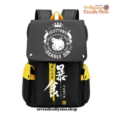 New Seven Deadly Sins Large Capacity School Backpack Type 20