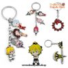 New The Seven Deadly Sins Figure Pendants Keychain