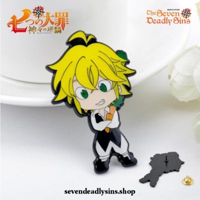 New The Seven Deadly Sins Figure Pendants Keychain Type 1