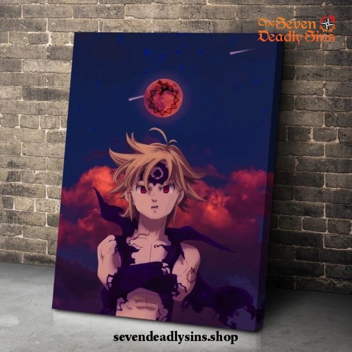 New The Seven Deadly Sins Meliodas 3D Wall Art