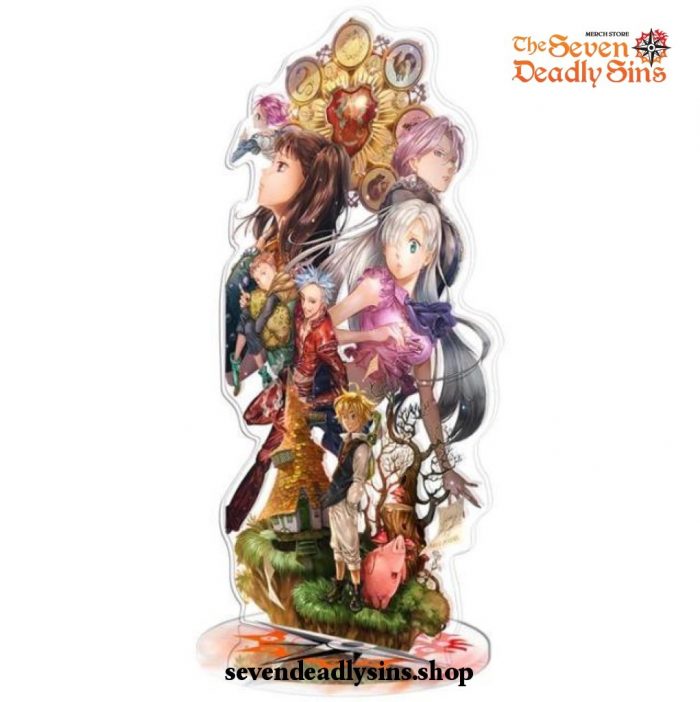 New The Seven Deadly Sins Ornaments Action Figure Team