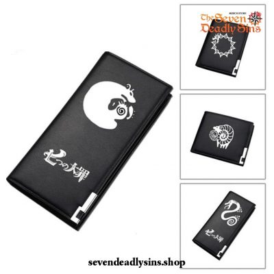 New The Seven Deadly Sins Pu Leather Wallet