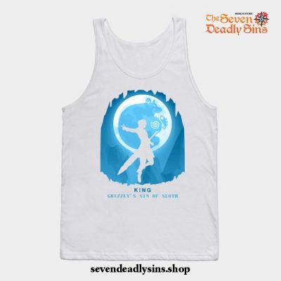 Seven Deadly Sins King Tank Top White / S