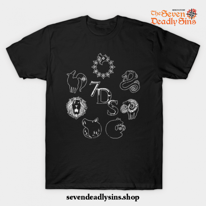 Seven Deadly Sins T-Shirt Black / S