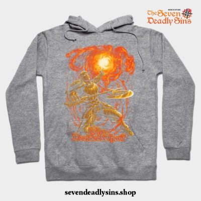 Seven Deadly Sins Wrath Hoodie Gray / S