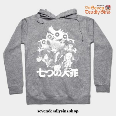 The Deadliest Seven Hoodie Gray / S