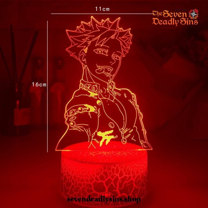 The Seven Deadly Sins Ban 3D Lamp Nightlight