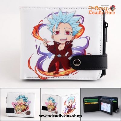 The Seven Deadly Sins Ban Wallet - Foxs Sin Of Greed Coin Pocket