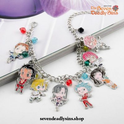 The Seven Deadly Sins Characters Charm Bracelets