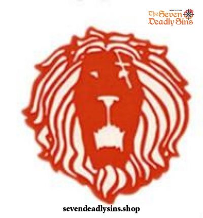 The Seven Deadly Sins Cosplay Tattoo Sticker Lion