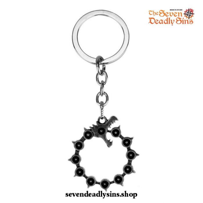 The Seven Deadly Sins Dragon Sin Of Wrath Keychain