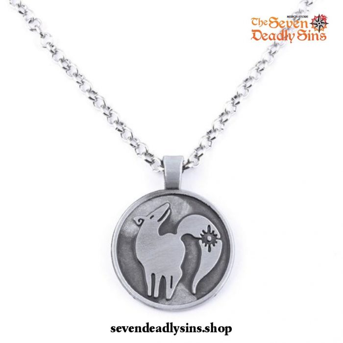 The Seven Deadly Sins Emblems Pendant Necklace Fox