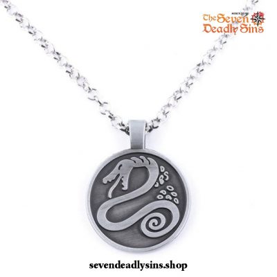 The Seven Deadly Sins Emblems Pendant Necklace Serpent