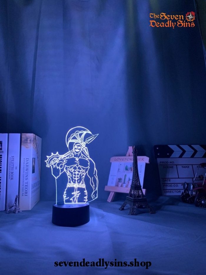 The Seven Deadly Sins Escanor 3D Lamp Nightlight