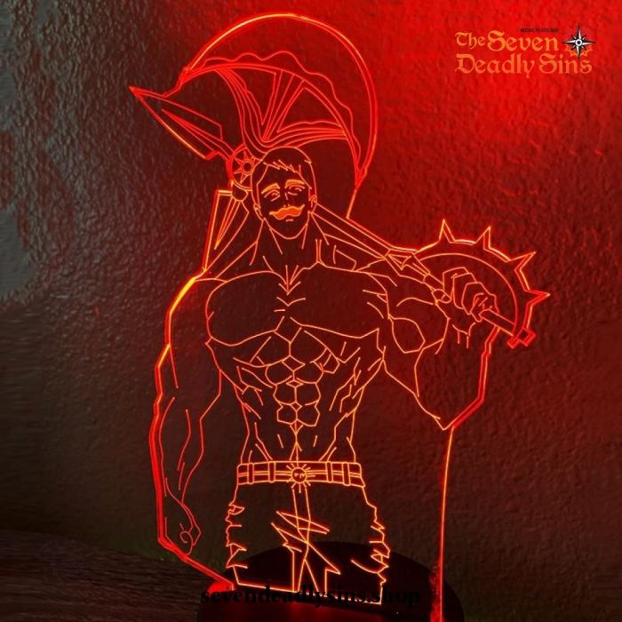 The Seven Deadly Sins Escanor 3D Lamp Nightlight