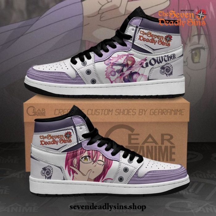 Gowther Sneakers Seven Deadly Sins Anime Shoes MN10 Men / US6.5 Official Death Note Merch