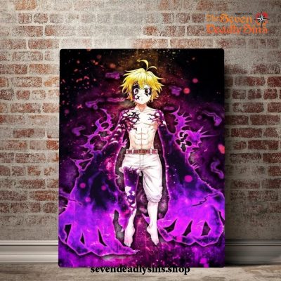 The Seven Deadly Sins Meliodas 3D Wall Art Home Decor