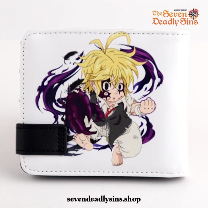 The Seven Deadly Sins Meliodas Wallet - Dragons Sin Of Wrath Coin Pocket