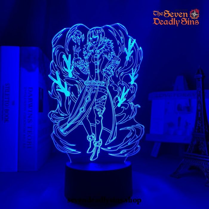 The Seven Deadly Sins Merlin 3D Led Lamp