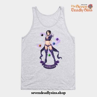 The Seven Deadly Sins Merlin Tank Top Gray / S