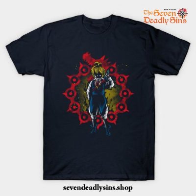 The Seven Deadly Sins Wrath Hero T-Shirt Navy Blue / S