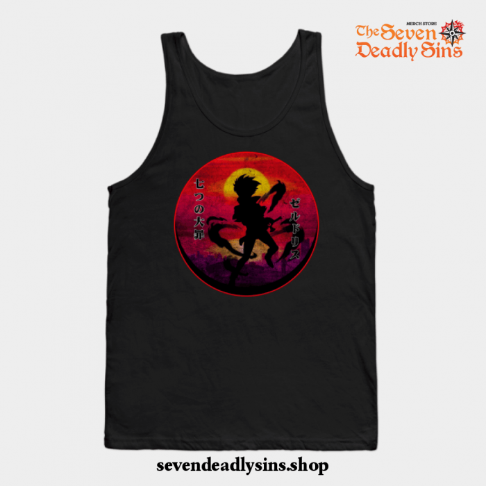 Zeldris V Seven Deadly Sins Tank Top Black / S