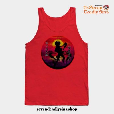 Zeldris V Seven Deadly Sins Tank Top Red / S