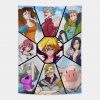 Seven Deadly Sins Anime Tapestry Official Cow Anime Merch