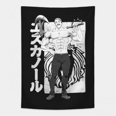 Escanor Of Pride White Tapestry Official Cow Anime Merch