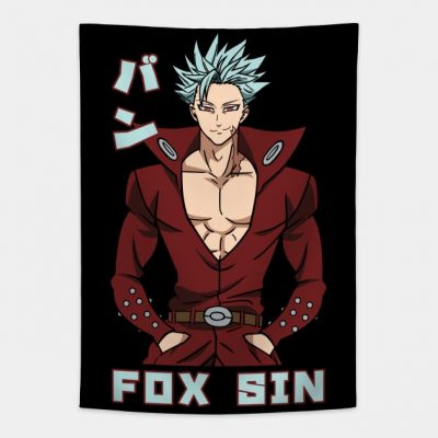 Fox Sin Tapestry Official Cow Anime Merch