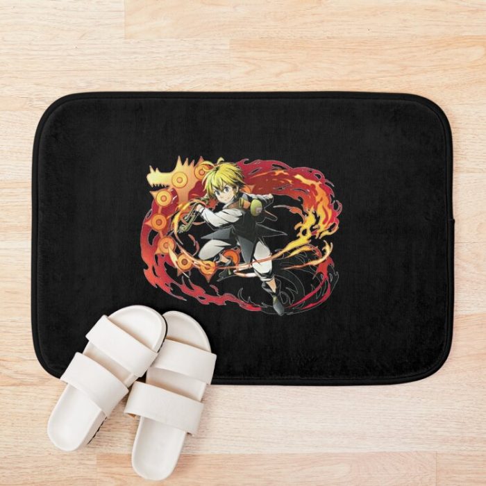 Seven Deadly Sins Meliodas Bath Mat Official Cow Anime Merch