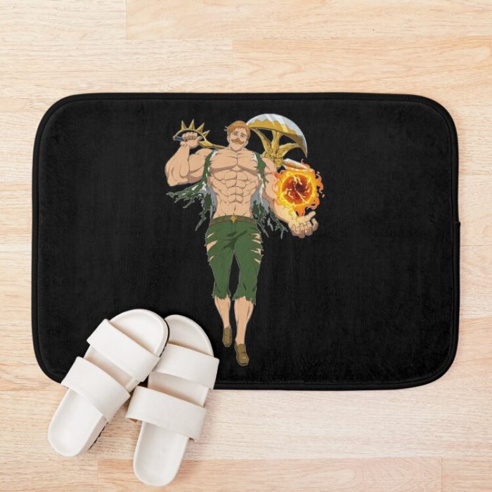 Seven Deadly Sins Escanor Bath Mat Official Cow Anime Merch