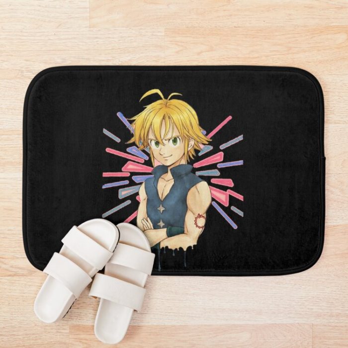 Seven Deadly Sins Anime Bath Mat Official Cow Anime Merch