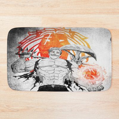 Seven Deadly Sins Escanor Bath Mat Official Cow Anime Merch